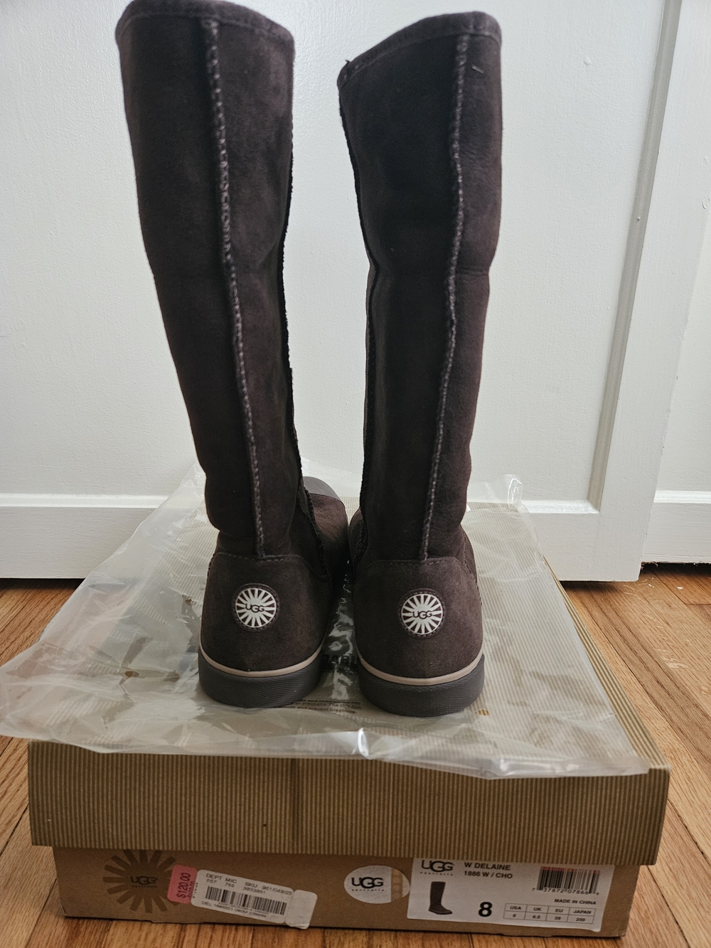 UGG Brown Boots NWT Size 8